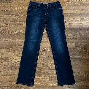 Brand new Levi's, 505 Straight, dark wash, size 10